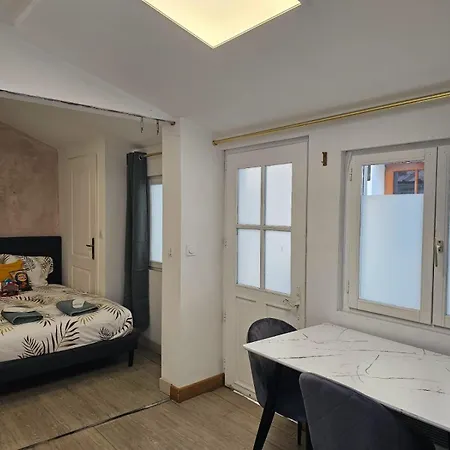 Cosy 50m2 Moderne Avec Terrasse, Et Sauna Communs, A 2 Pas De La Place Dalton דירה בולון-סור-מאר