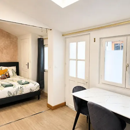 Cosy 50m2 Moderne Avec Terrasse, Et Sauna Communs, A 2 Pas De La Place Dalton *