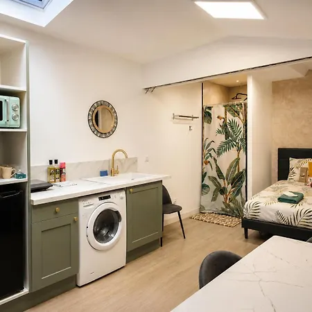 Cosy 50m2 Moderne Avec Terrasse, Et Sauna Communs, A 2 Pas De La Place Dalton Apartamento